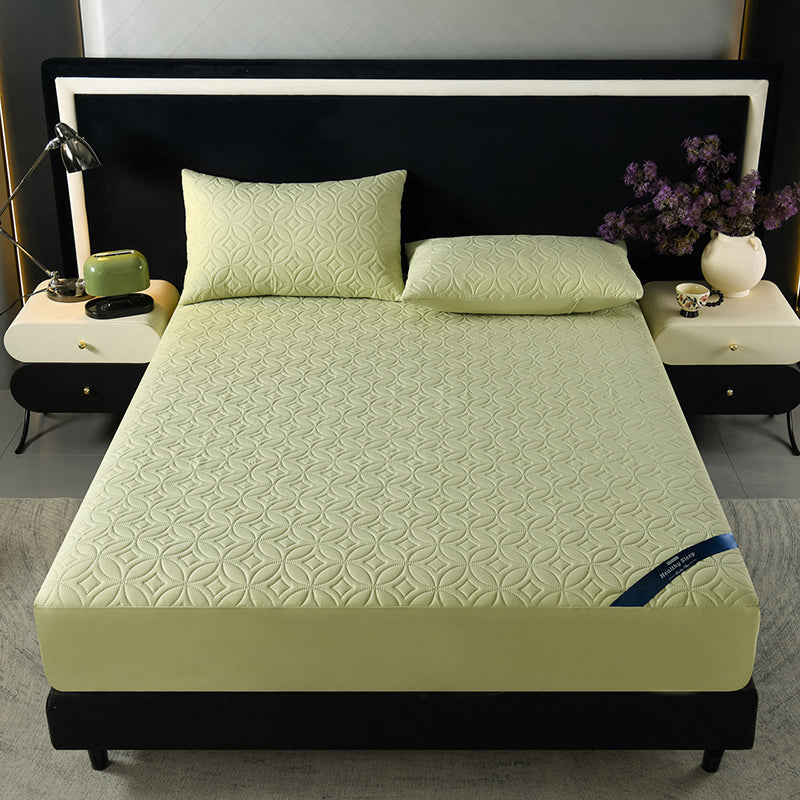 Sage Green Deep Pocket Fitted Sheet Set