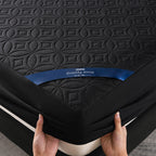 Luxe Black Deep Pocket Fitted Sheet Set